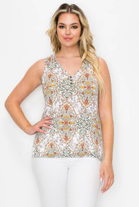 Crisscross Shoulder Top