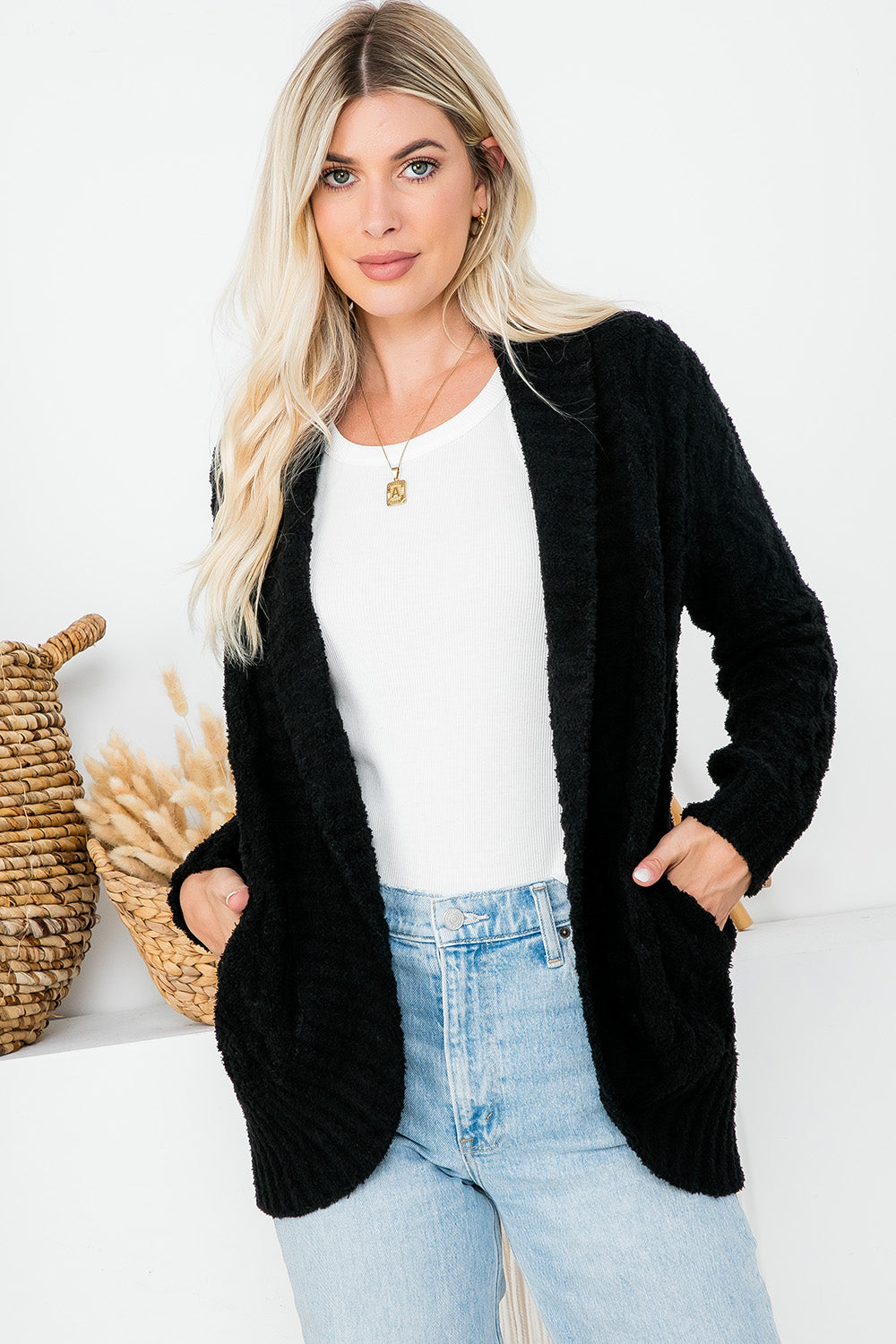 Cable Knit Cardigan