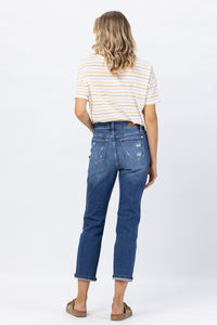 Judy Blue Cropped Straight Leg Plus