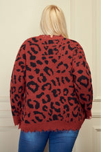 Load image into Gallery viewer, Animal Print Sweater
