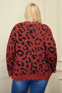 Animal Print Sweater