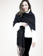 Spotted Scarf - Black