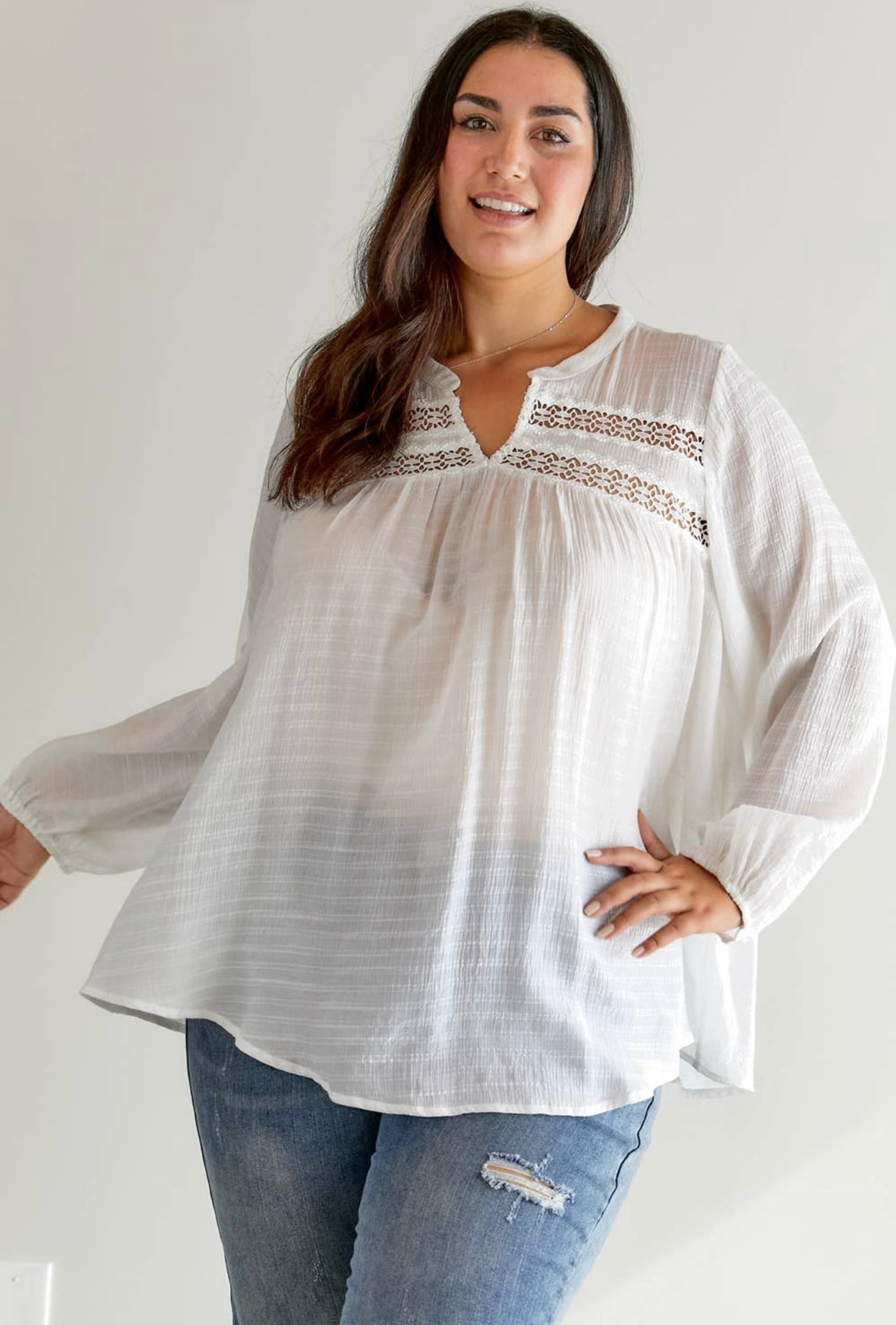 V-Neck Blouse