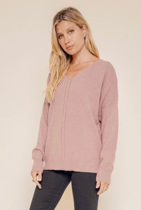 V-neck Boxy Sweater