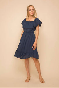 Bardot Neck Dress