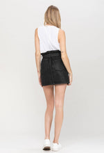 Load image into Gallery viewer, Paper-Bag Mini Skirt
