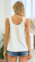 Load image into Gallery viewer, Ruffled Strap Tank Top
